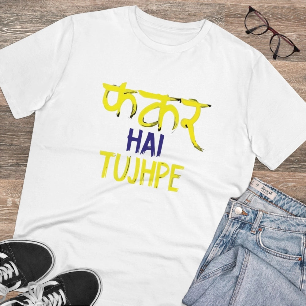 Men's PC Cotton Phakar Hai Tuhjpe Printed T Shirt