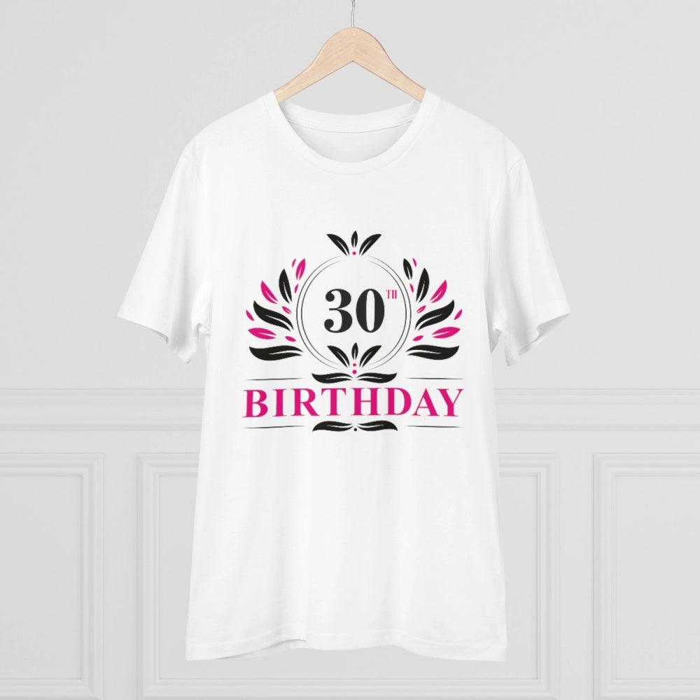 Men's PC Cotton 30th Birthday Printed T Shirt