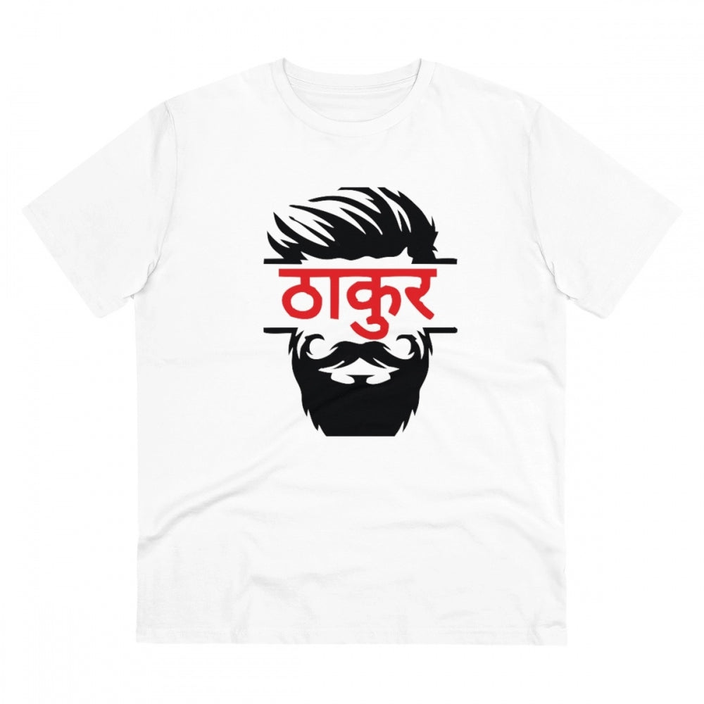 Men's PC Cotton Thakur Printed T Shirt