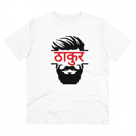 Men's PC Cotton Thakur Printed T Shirt
