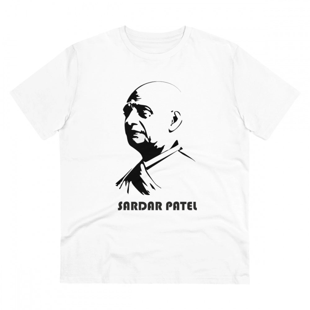 Men's PC Cotton Sardar Patel Printed T Shirt