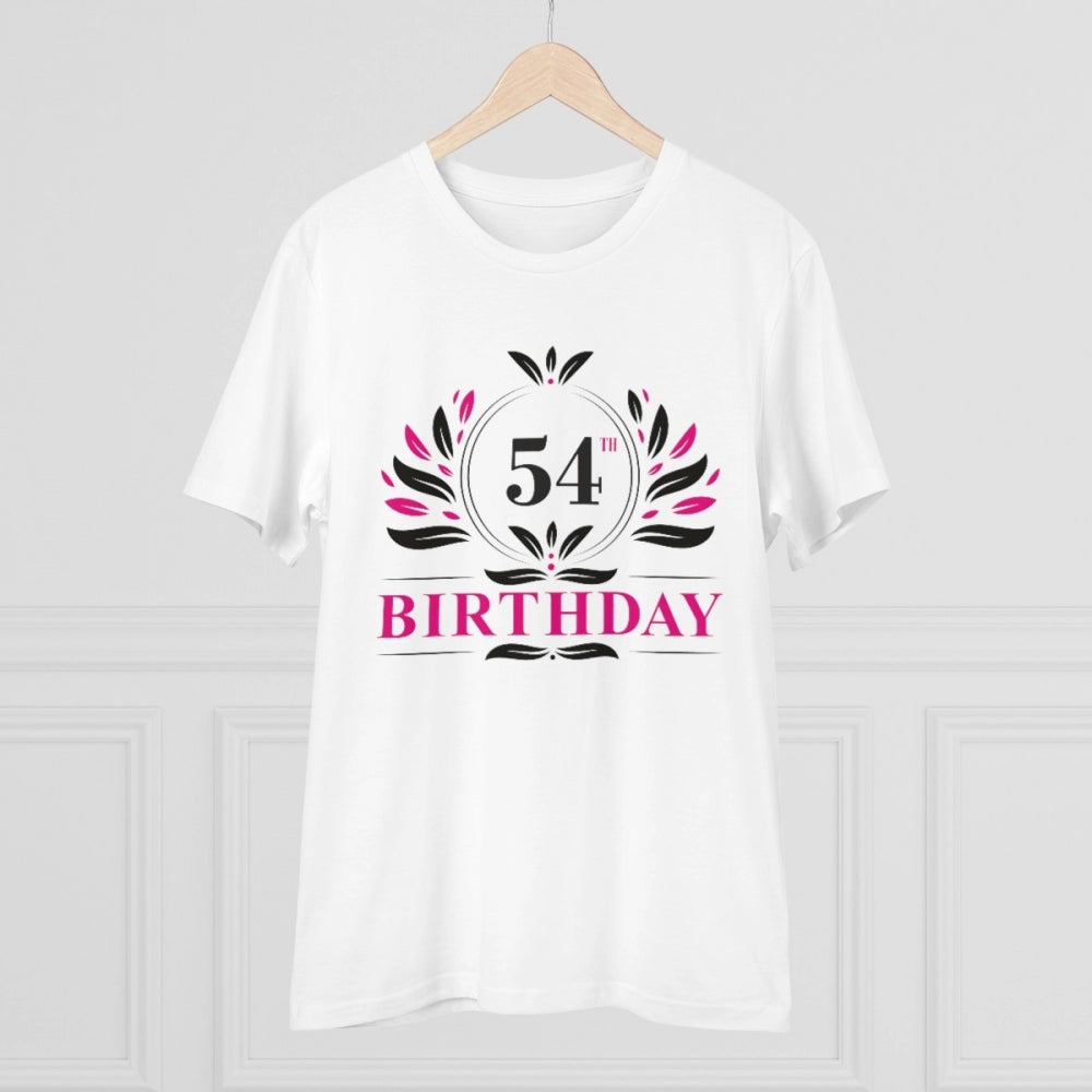 Men's PC Cotton 54th Birthday Printed T Shirt