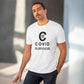 Men's PC Cotton Covid 19 Survivor Printed T Shirt
