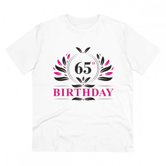 Men's PC Cotton 65th Birthday Printed T Shirt
