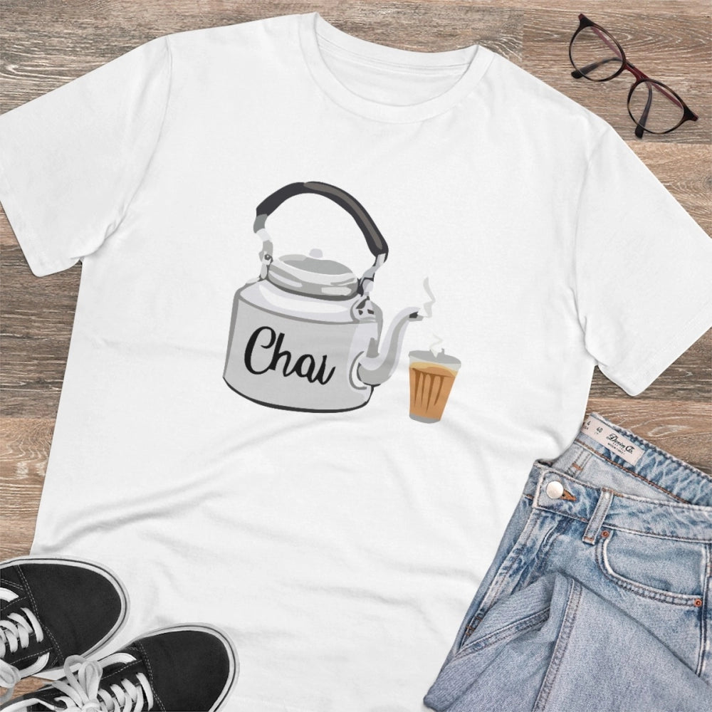 Men's PC Cotton Marathi Desing Printed T Shirt