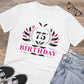 Men's PC Cotton 75th Birthday Printed T Shirt