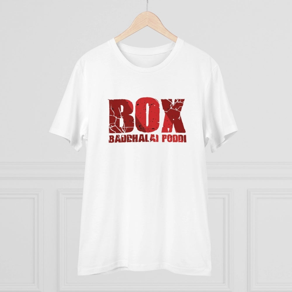 Men's PC Cotton Telugu Desing Printed T Shirt