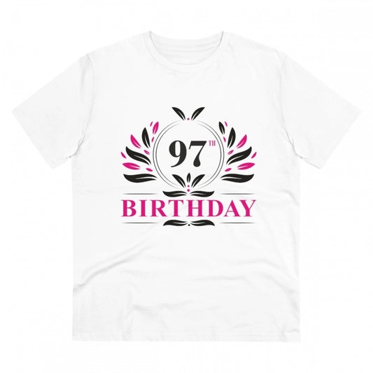 Men's PC Cotton 97th Birthday Printed T Shirt
