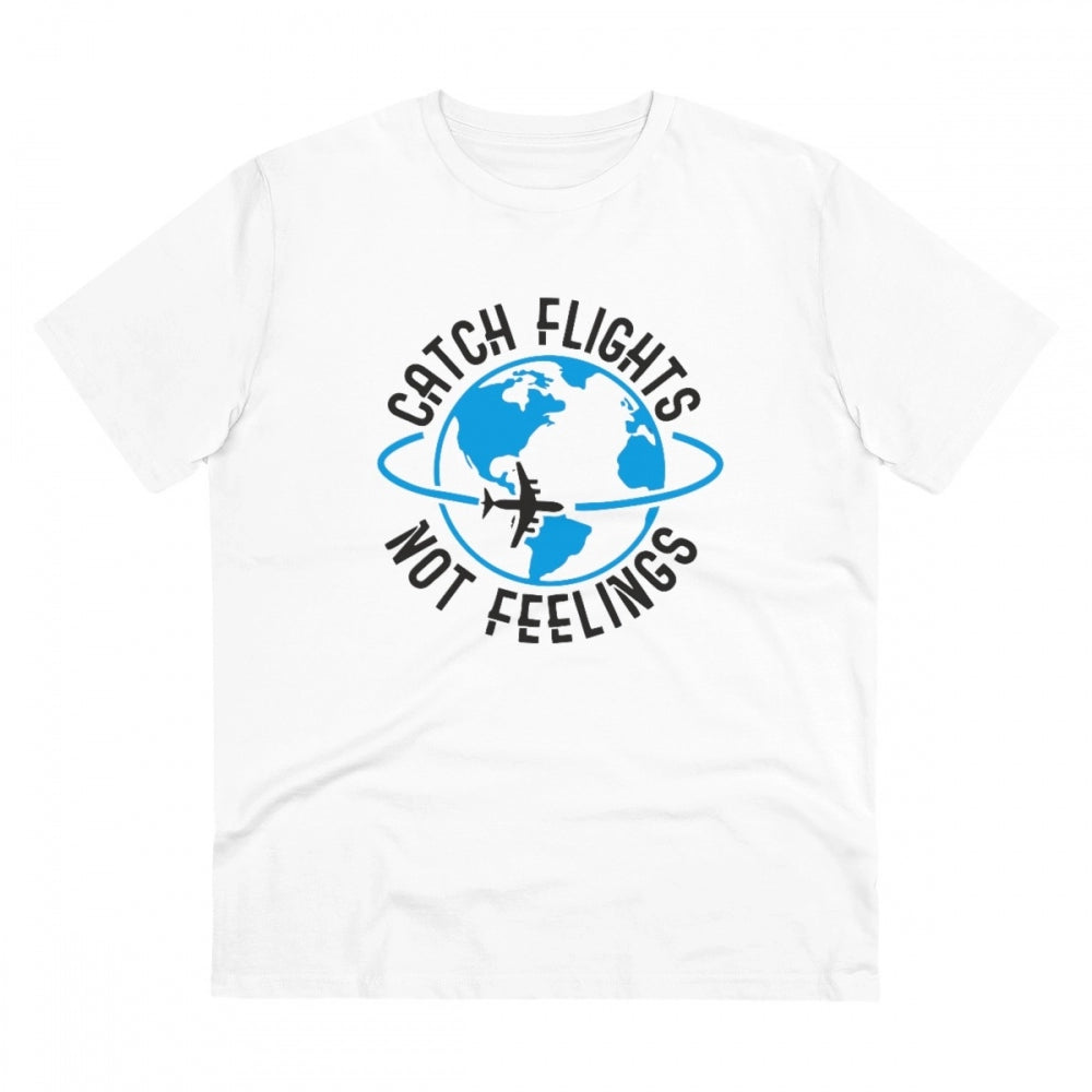 Men's PC Cotton Explore The Unseen Printed T Shirt