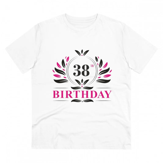 Men's PC Cotton 38th Birthday Printed T Shirt