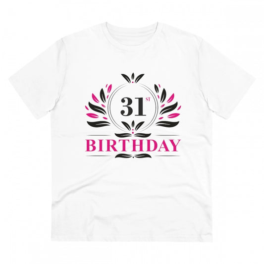 Men's PC Cotton 31st Birthday Printed T Shirt