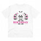 Men's PC Cotton 66th Birthday Printed T Shirt