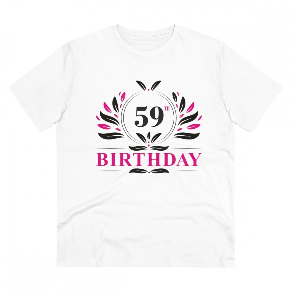 Men's PC Cotton 59th Birthday Printed T Shirt
