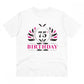 Men's PC Cotton 75th Birthday Printed T Shirt