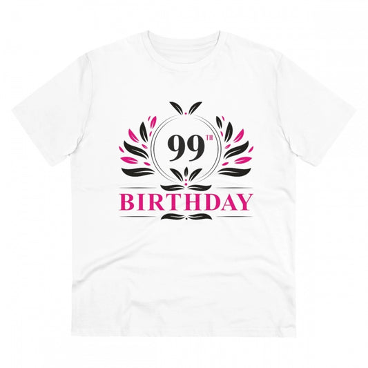 Men's PC Cotton 99th Birthday Printed T Shirt