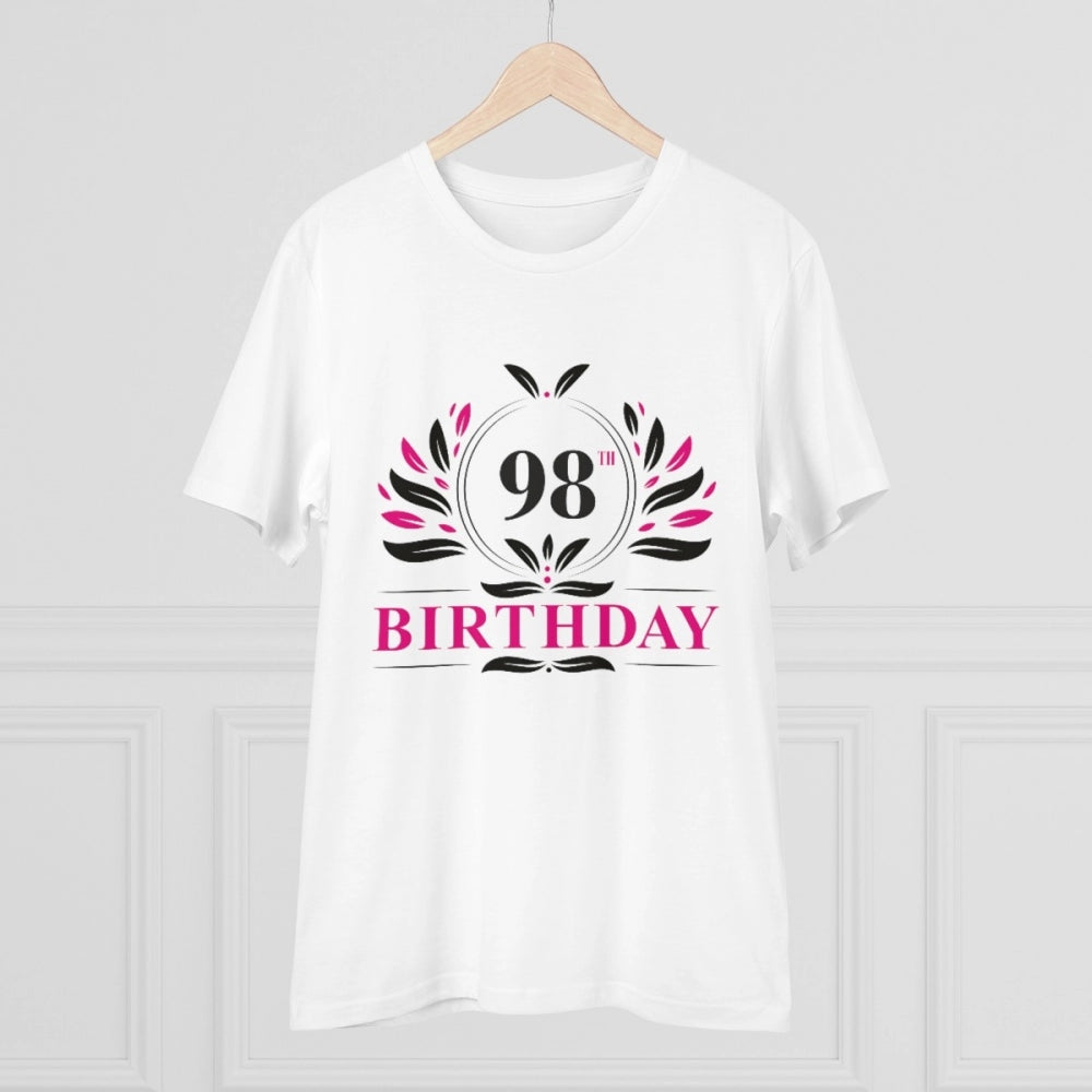Men's PC Cotton 98th Birthday Printed T Shirt