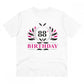 Men's PC Cotton 88th Birthday Printed T Shirt