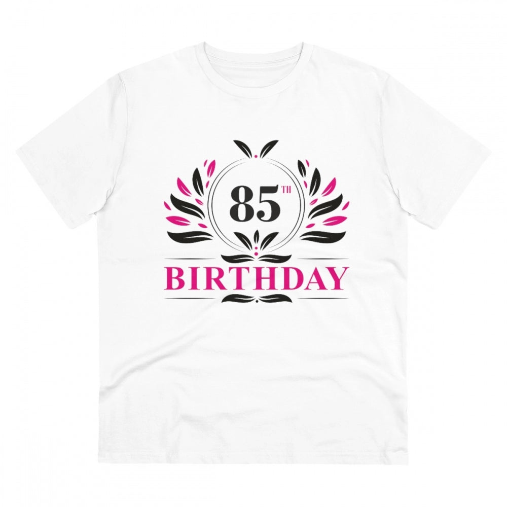 Men's PC Cotton 85th Birthday Printed T Shirt