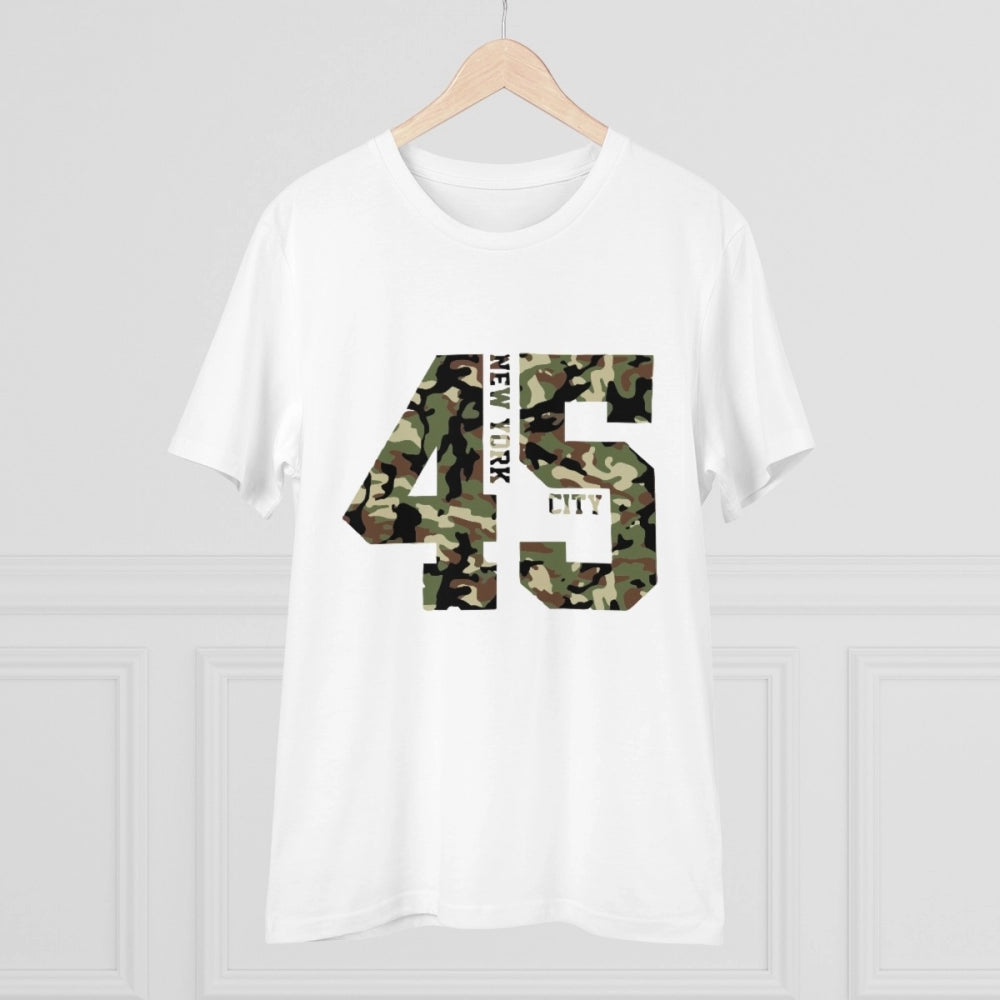 Men's PC Cotton New York City Printed T Shirt