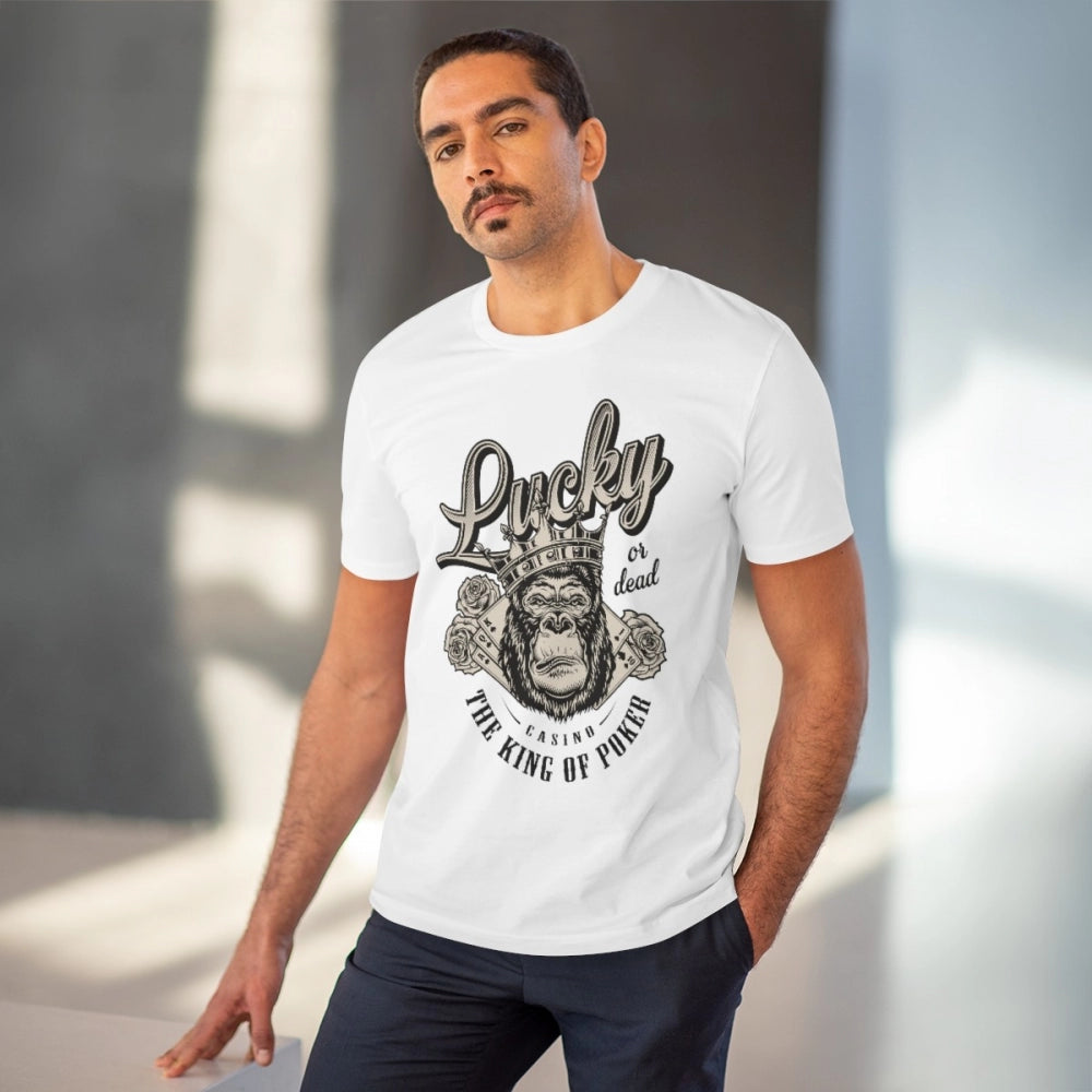 Men's PC Cotton Gorila Desing Printed T Shirt