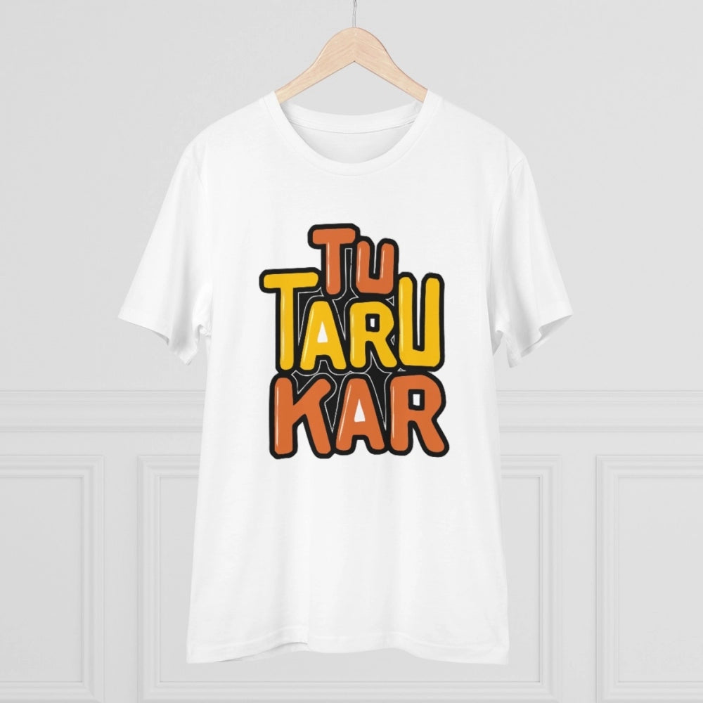 Men's PC Cotton Tu Taru Kar Printed T Shirt