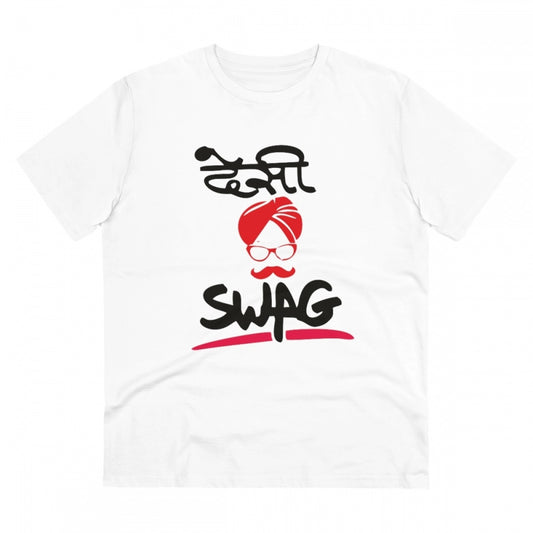Men's PC Cotton Desi Swag Printed T Shirt