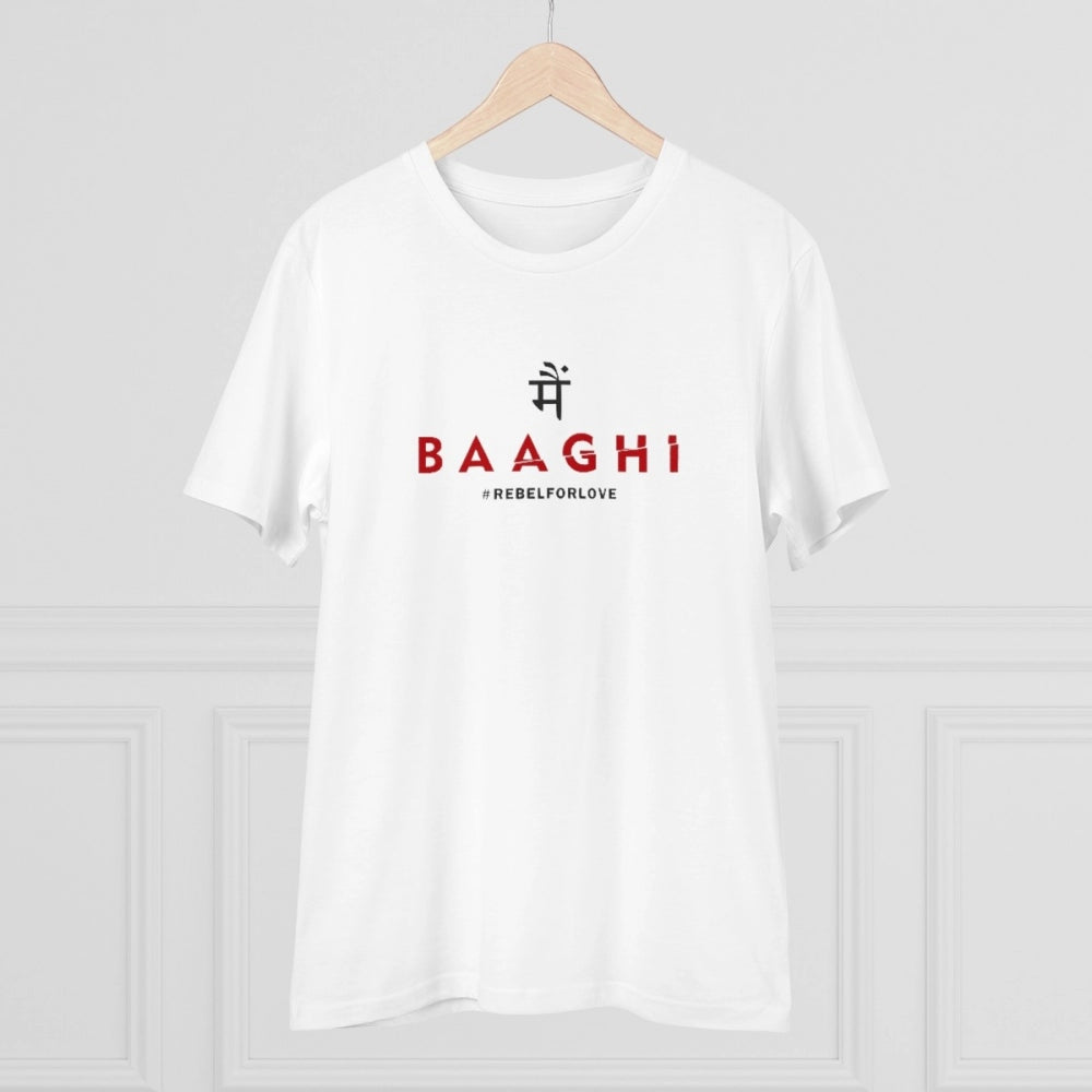 Men's PC Cotton Me Bhaghi Printed T Shirt