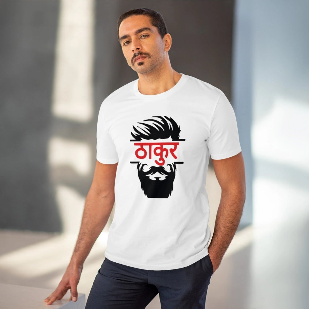 Men's PC Cotton Thakur Printed T Shirt