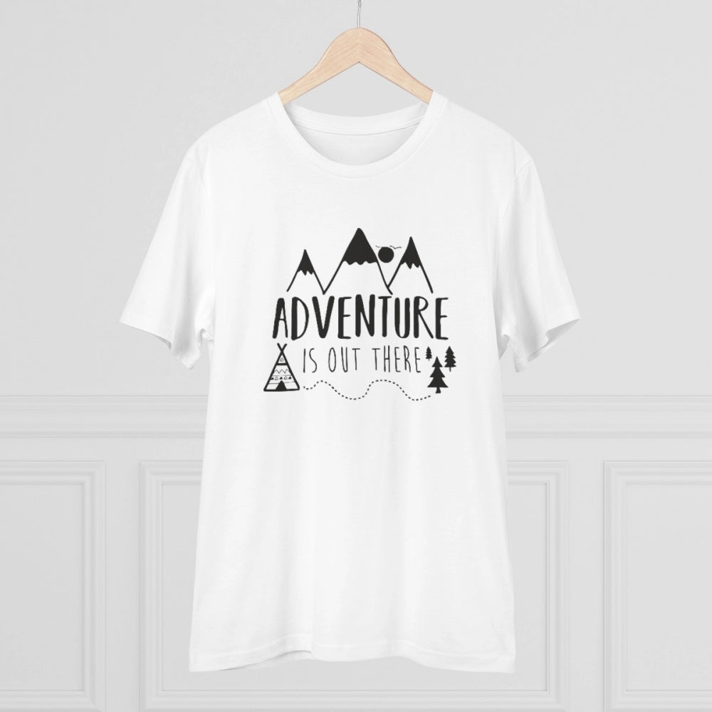 Men's PC Cotton Explore The Unseen Printed T Shirt