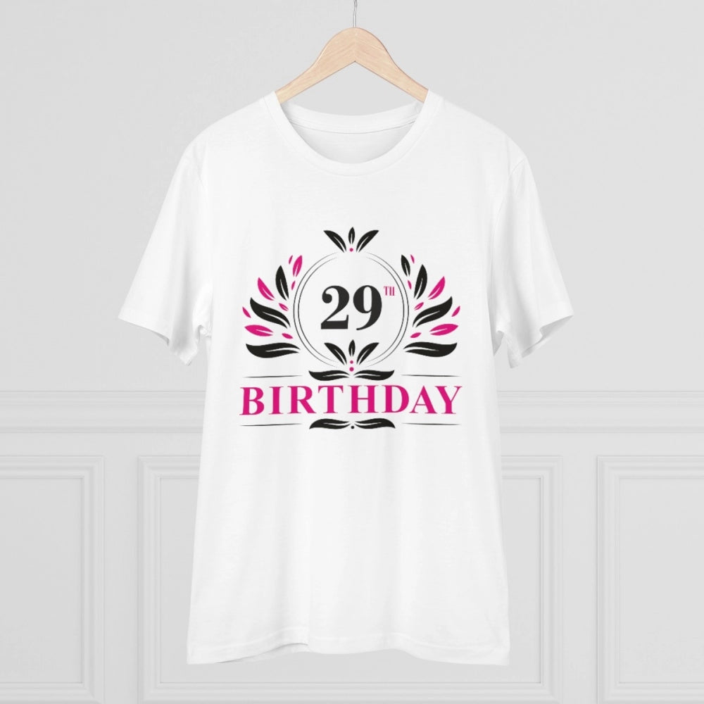 Men's PC Cotton 29th Birthday Printed T Shirt