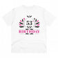Men's PC Cotton 53rd Birthday Printed T Shirt