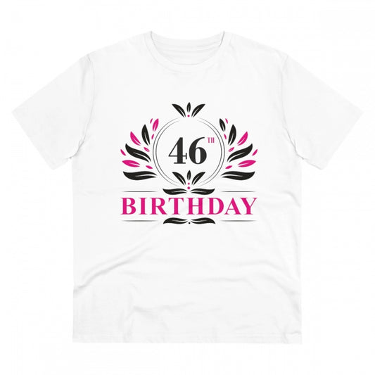 Men's PC Cotton 46th Birthday Printed T Shirt