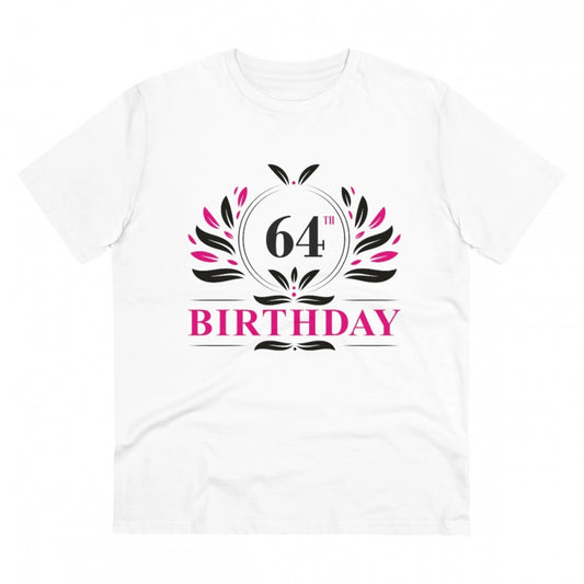 Men's PC Cotton 64th Birthday Printed T Shirt