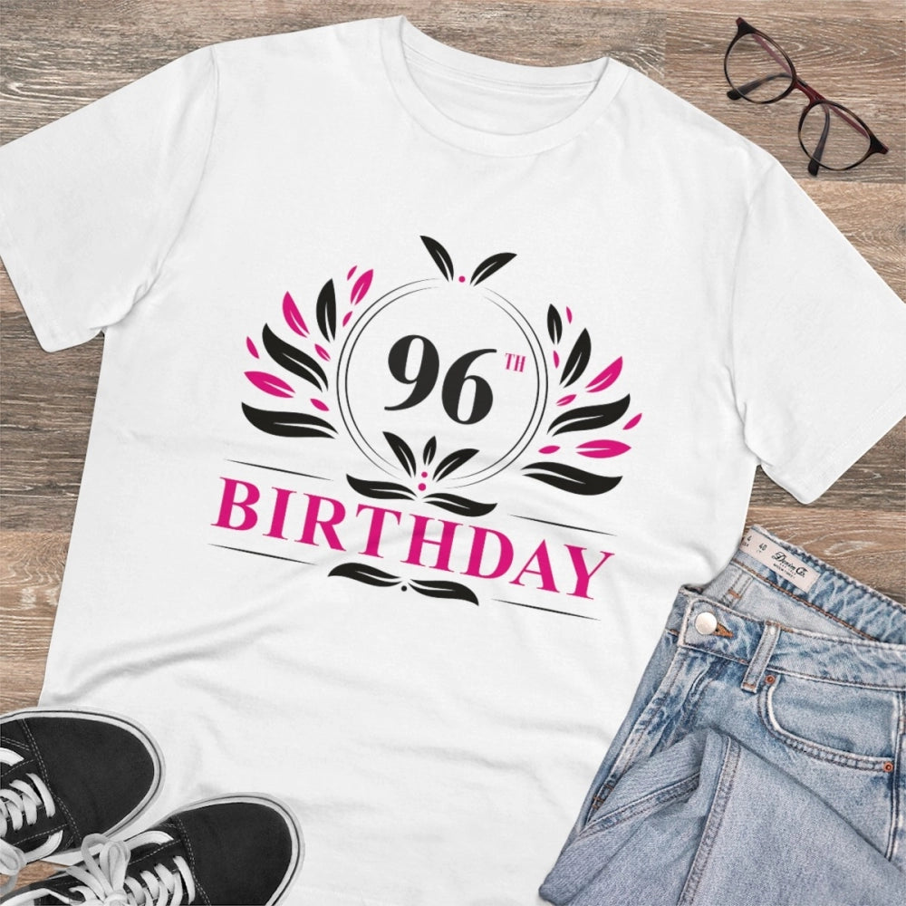 Men's PC Cotton 96th Birthday Printed T Shirt