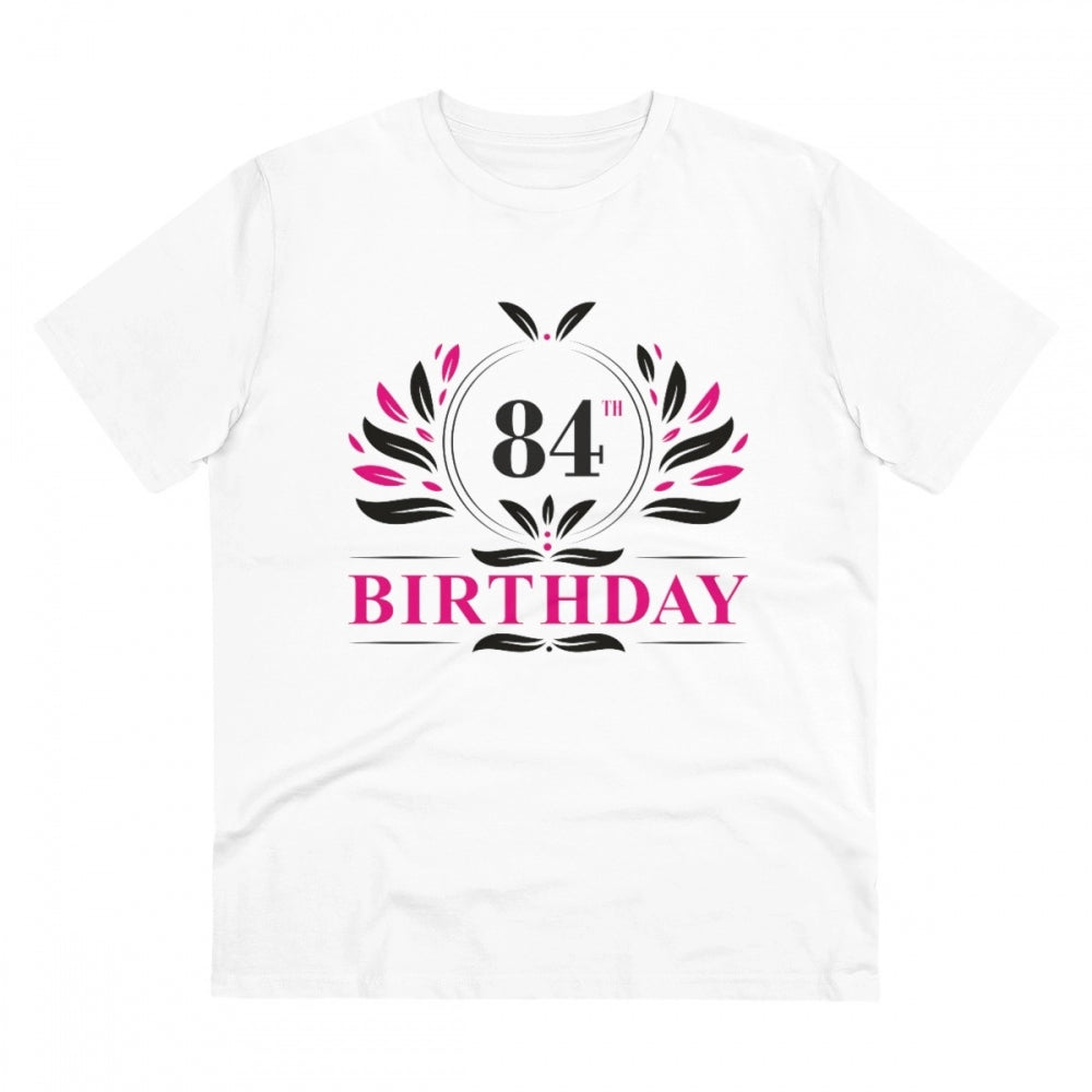 Men's PC Cotton 84th Birthday Printed T Shirt