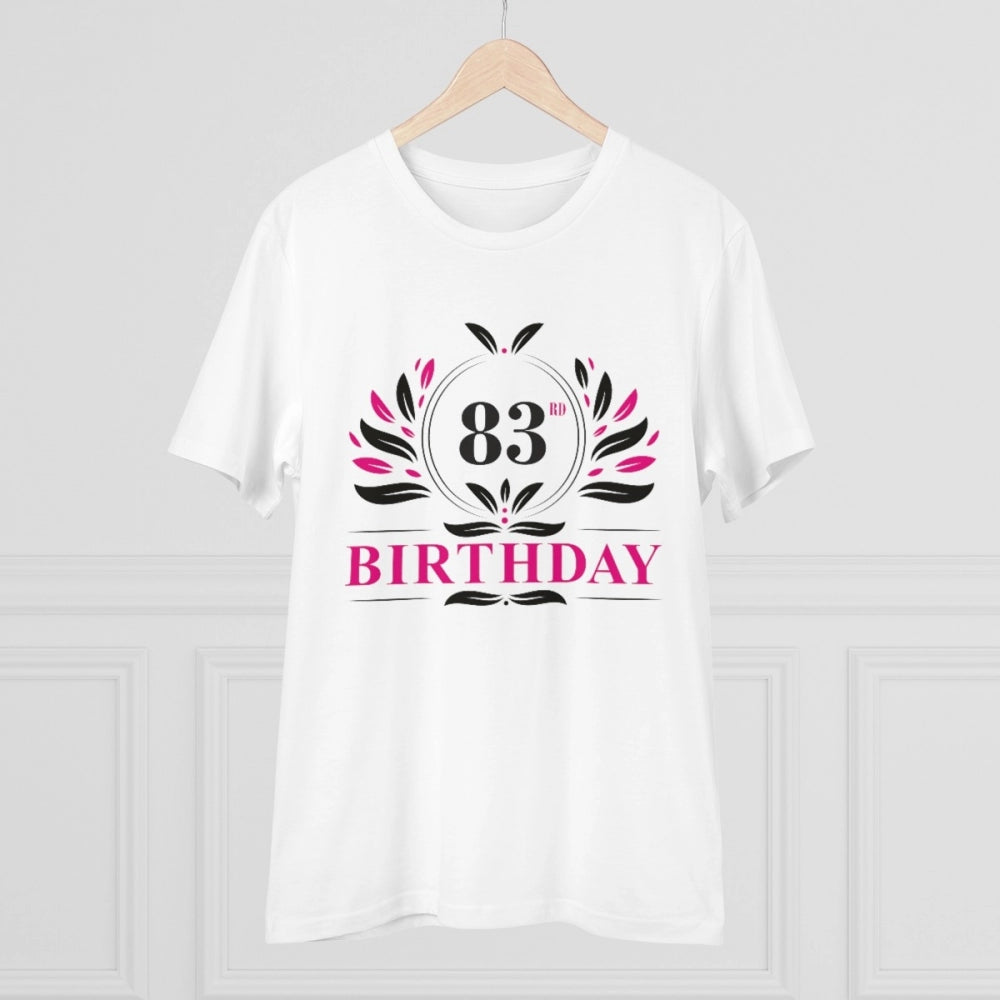 Men's PC Cotton 83rd Birthday Printed T Shirt