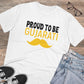 Men's PC Cotton Proud To Be Gujarati Printed T Shirt