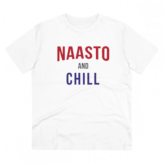 Men's PC Cotton Nasto And Chill Printed T Shirt