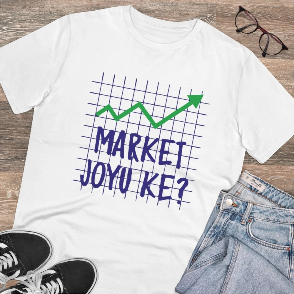 Men's PC Cotton Market Joyu Che Printed T Shirt