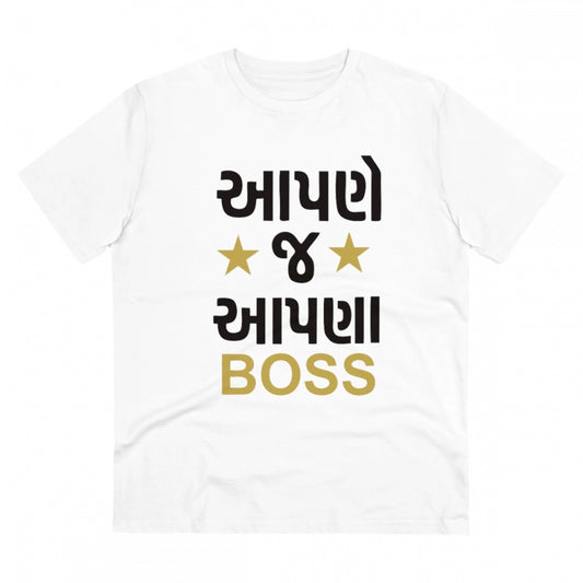 Men's PC Cotton Aapne J Aapna Boss Printed T Shirt