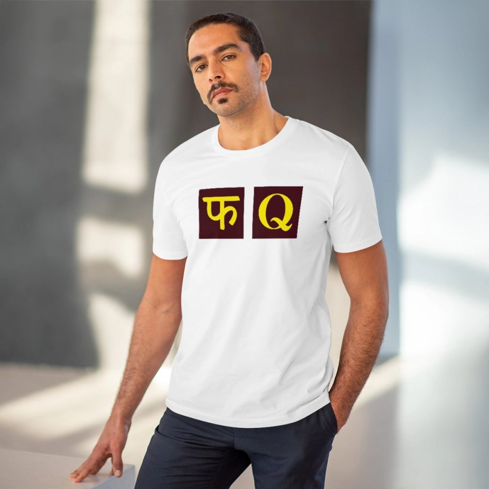 Men's PC Cotton Fq Printed T Shirt