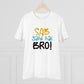 Men's PC Cotton Sab Sahi Hai Bro Printed T Shirt