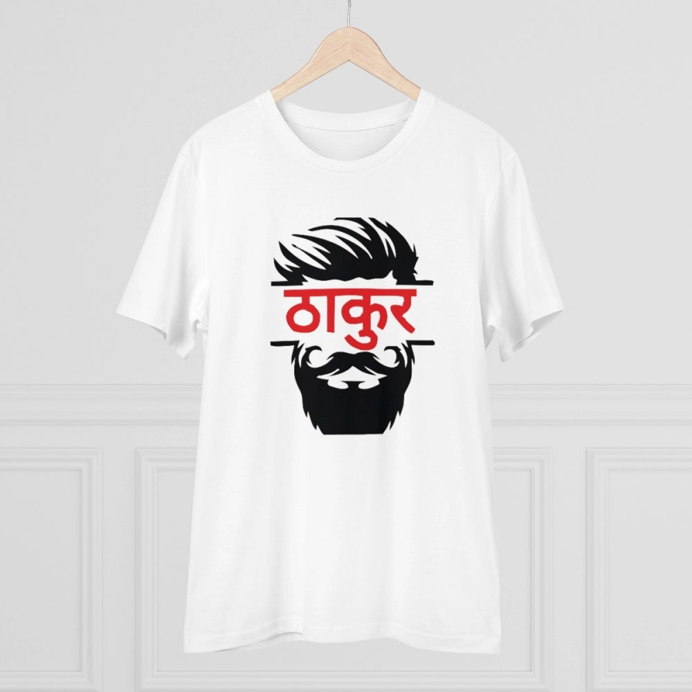 Men's PC Cotton Thakur Printed T Shirt