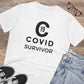 Men's PC Cotton Covid 19 Survivor Printed T Shirt