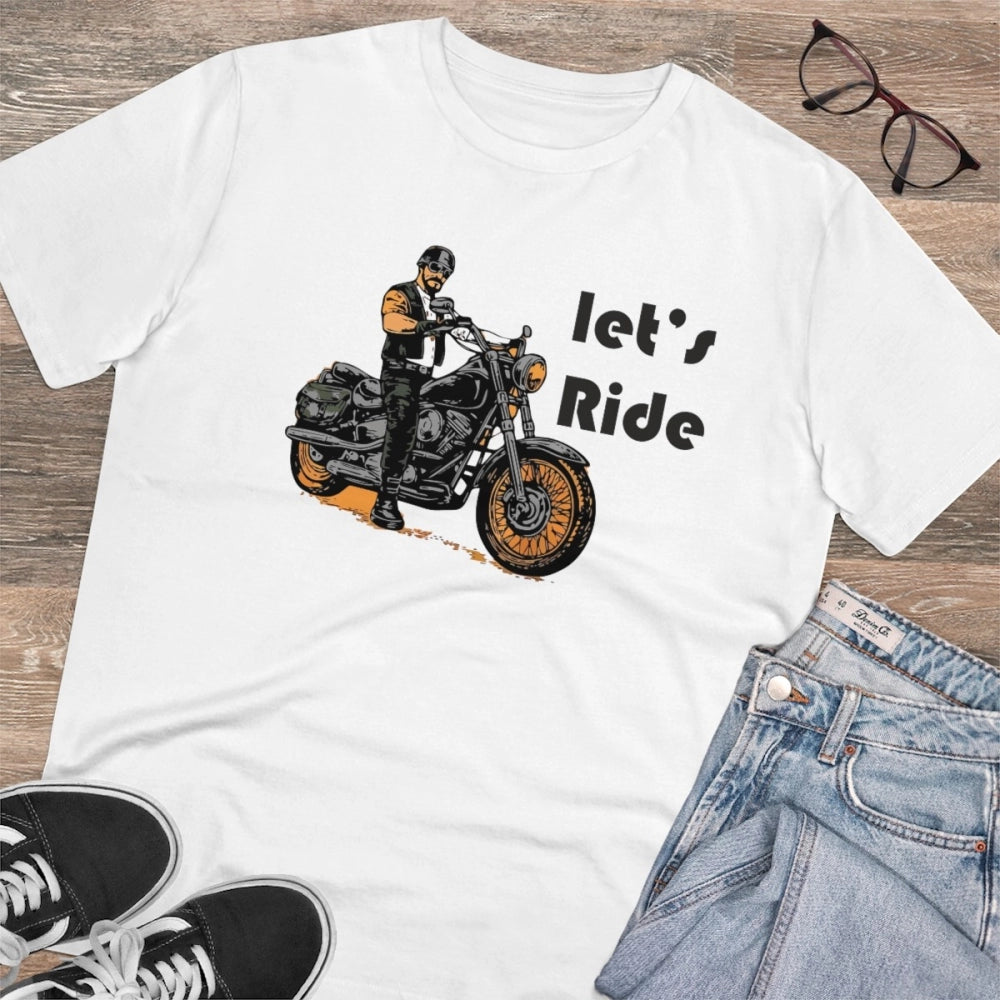 Men's PC Cotton Explore The Unseen Printed T Shirt