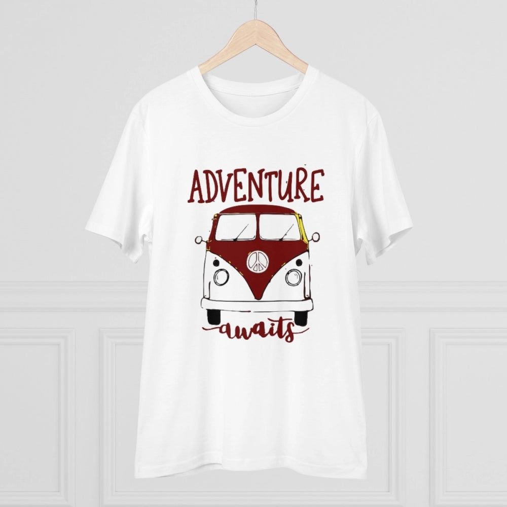 Men's PC Cotton Explore The Unseen Printed T Shirt