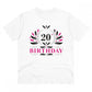 Men's PC Cotton 20th Birthday Printed T Shirt