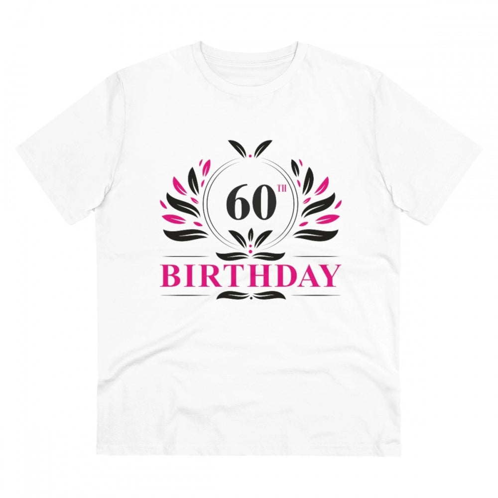Men's PC Cotton 60th Birthday Printed T Shirt