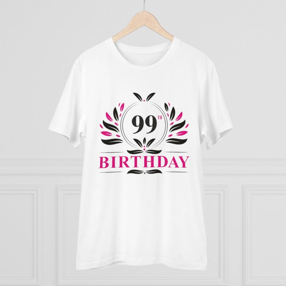 Men's PC Cotton 99th Birthday Printed T Shirt