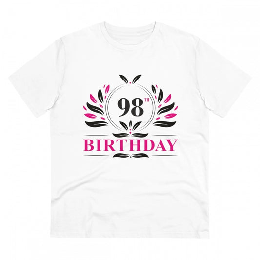 Men's PC Cotton 98th Birthday Printed T Shirt